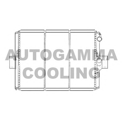Photo Radiator, engine cooling AUTOGAMMA 404056