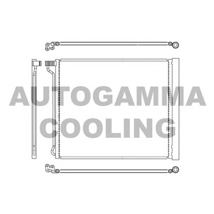 Foto Condensatore, Climatizzatore AUTOGAMMA 107347