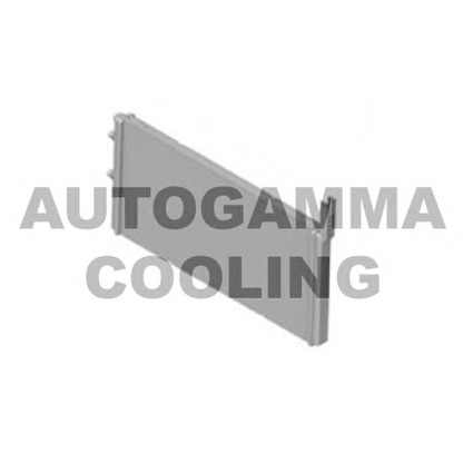 Photo Radiator, engine cooling AUTOGAMMA 107410