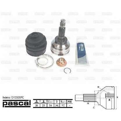 Photo Joint Kit, drive shaft PASCAL G13005PC