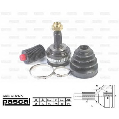 Photo Joint Kit, drive shaft PASCAL G14042PC