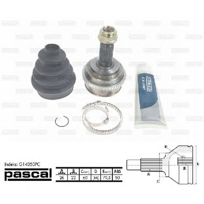 Photo Joint Kit, drive shaft PASCAL G14050PC