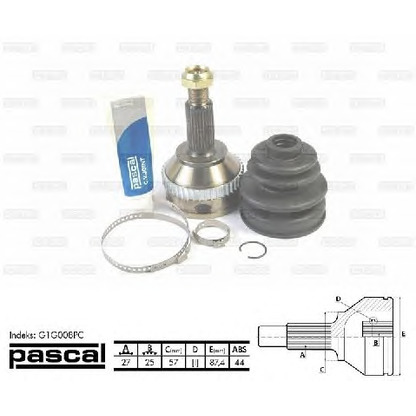 Foto Kit giunti, Semiasse PASCAL G1G008PC