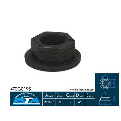 Photo Wheel Bearing Kit BTA 470G0195BTA