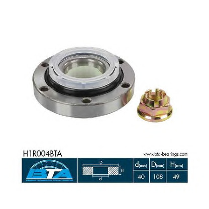 Photo Wheel Bearing Kit BTA H1R004BTA