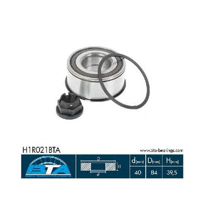 Photo Wheel Bearing Kit BTA H1R021BTA