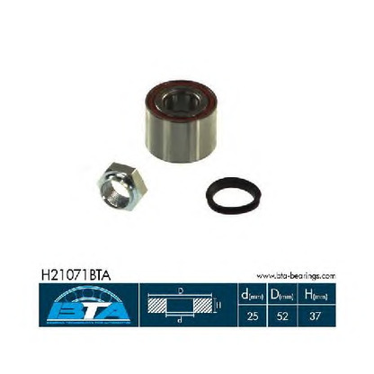 Photo Wheel Bearing Kit BTA H21071BTA