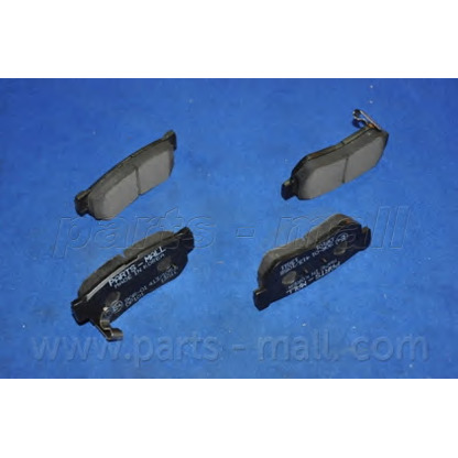 Photo Brake Pad Set, disc brake PARTS-MALL PKAE09