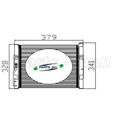 Фото Конденсатор, кондиционер PARTS-MALL PXNC2011