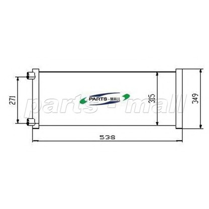 Foto Condensatore, Climatizzatore PARTS-MALL PXNCX033G