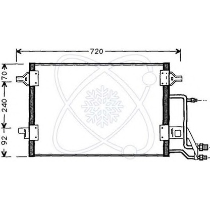 Photo Condenseur, climatisation ELECTRO AUTO 30B0034