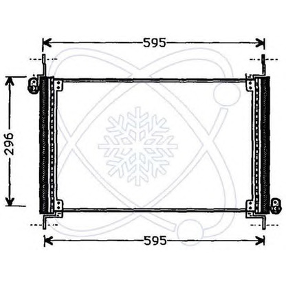 Photo Condenser, air conditioning ELECTRO AUTO 30F0031