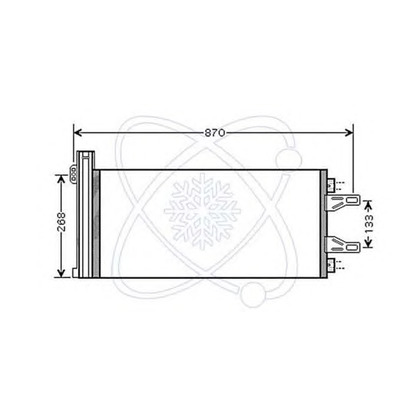 Photo Condenseur, climatisation ELECTRO AUTO 30F0090