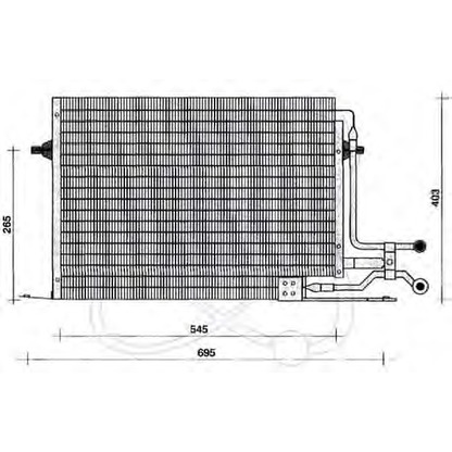 Photo Condenser, air conditioning ELECTRO AUTO 30G0006