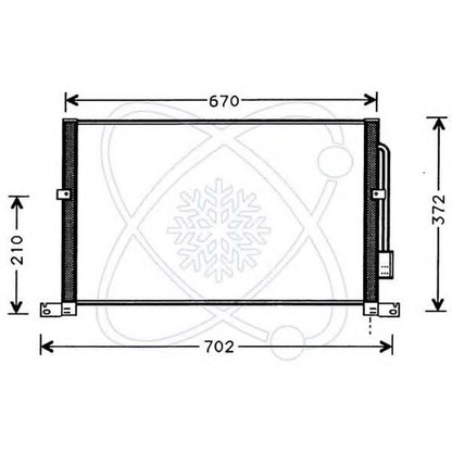 Foto Condensador, aire acondicionado ELECTRO AUTO 30G0018