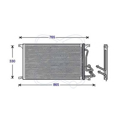 Photo Condenser, air conditioning ELECTRO AUTO 30G0026