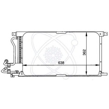 Foto Condensador, aire acondicionado ELECTRO AUTO 30G0027