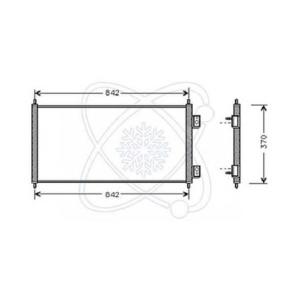 Photo Condenseur, climatisation ELECTRO AUTO 30G0028