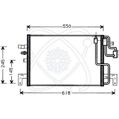 Photo Condenser, air conditioning ELECTRO AUTO 30J0005