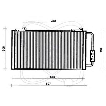 Фото Конденсатор, кондиционер ELECTRO AUTO 30N0003