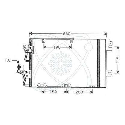 Photo Condenseur, climatisation ELECTRO AUTO 30O0033