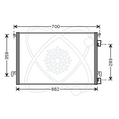 Photo Condenser, air conditioning ELECTRO AUTO 30O0051F