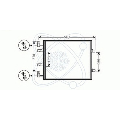 Foto Condensador, aire acondicionado ELECTRO AUTO 30O0053