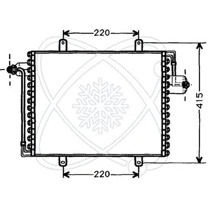 Photo Condenseur, climatisation ELECTRO AUTO 30R0023