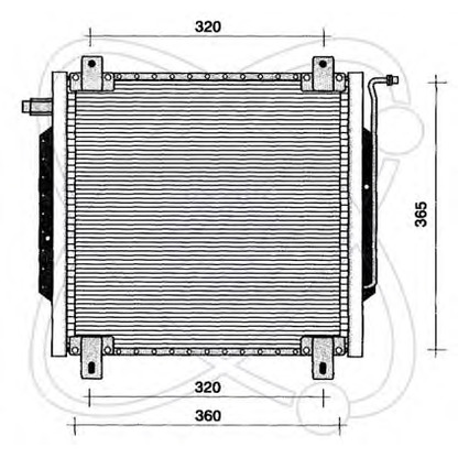 Photo Condenser, air conditioning ELECTRO AUTO 30R0038