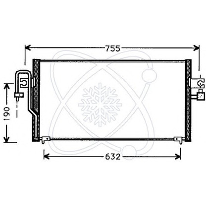 Photo Condenseur, climatisation ELECTRO AUTO 30W0007