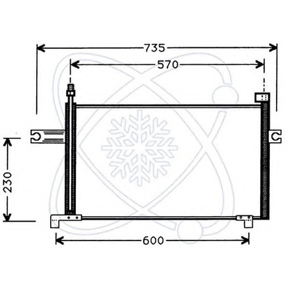 Foto Condensatore, Climatizzatore ELECTRO AUTO 30W0018