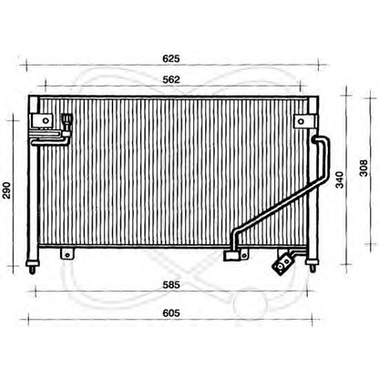 Photo Condenseur, climatisation ELECTRO AUTO 30Z0010