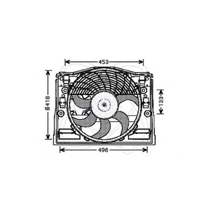 Photo Ventilateur, refroidissement du moteur ELECTRO AUTO 32VE006