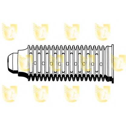 Foto Schutzkappe/Faltenbalg, Stoßdämpfer UNIGOM 391808
