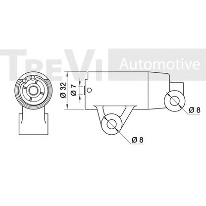 Foto Riemenspanner, Zahnriemen TREVI AUTOMOTIVE TD1716