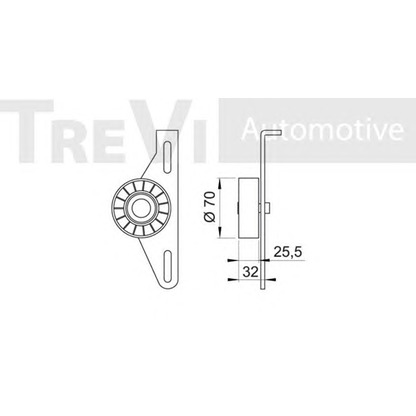 Foto Riemenspanner, Keilrippenriemen TREVI AUTOMOTIVE TA1276