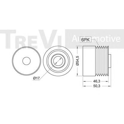 Foto Generatorfreilauf TREVI AUTOMOTIVE AP1039