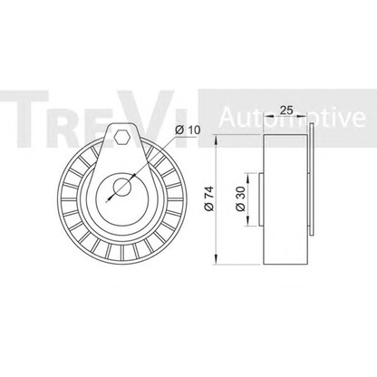 Foto Zahnriemensatz TREVI AUTOMOTIVE TD1300