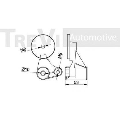 Foto Tensor de correa, correa poli V TREVI AUTOMOTIVE TA1373