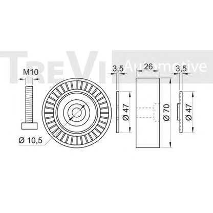 Zdjęcie  TREVI AUTOMOTIVE TA1769