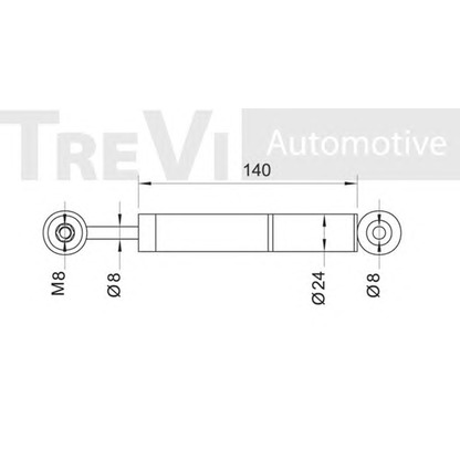 Foto Smorzatore vibrazioni, Cinghia Poly-V TREVI AUTOMOTIVE TA1497