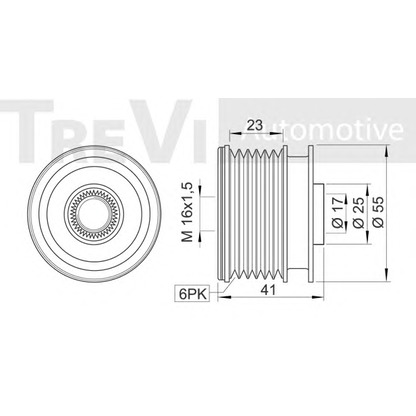 Foto Generatorfreilauf TREVI AUTOMOTIVE AP1172