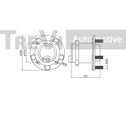 Foto Kit cuscinetto ruota TREVI AUTOMOTIVE WB1030