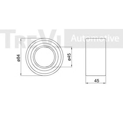 Photo Wheel Bearing Kit TREVI AUTOMOTIVE WB1065