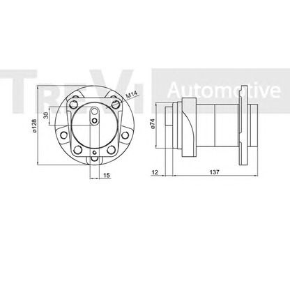 Foto Kit cuscinetto ruota TREVI AUTOMOTIVE WB1093