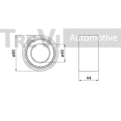 Zdjęcie Zestaw łożysk koła TREVI AUTOMOTIVE WB1139