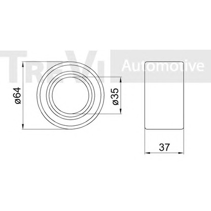 Photo Wheel Bearing Kit TREVI AUTOMOTIVE WB1147