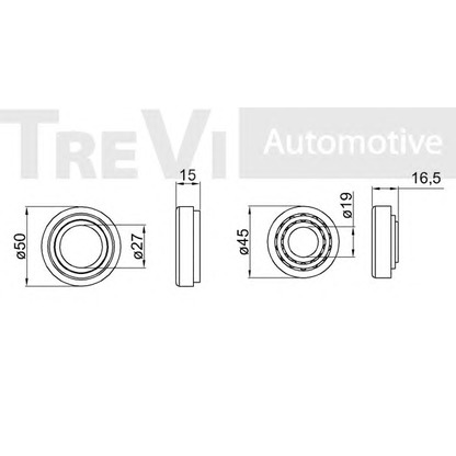 Photo Wheel Bearing Kit TREVI AUTOMOTIVE WB1210