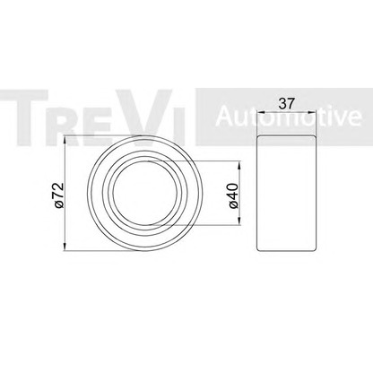 Photo Wheel Bearing Kit TREVI AUTOMOTIVE WB1249