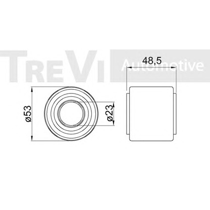 Photo Wheel Bearing Kit TREVI AUTOMOTIVE WB1253